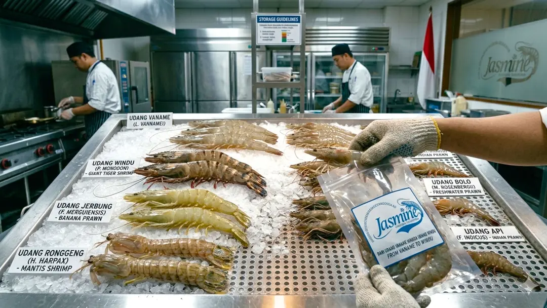 Mengenal Jenis-Jenis Udang Ekspor Unggulan Indonesia Dari udang vaname hingga udang windu 